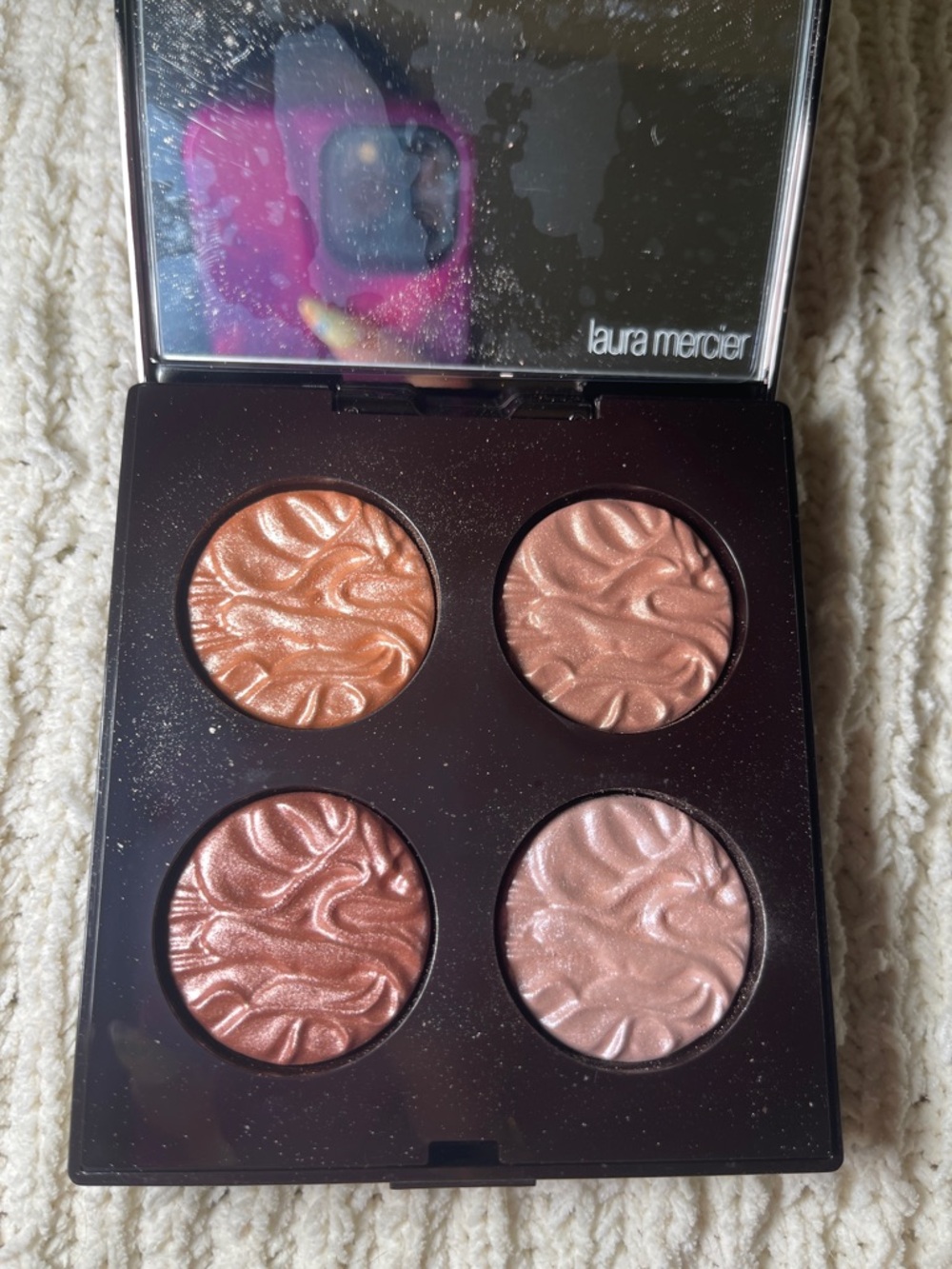 laura mercier Shimmering Rose & Copper Eyeshadow Quartet